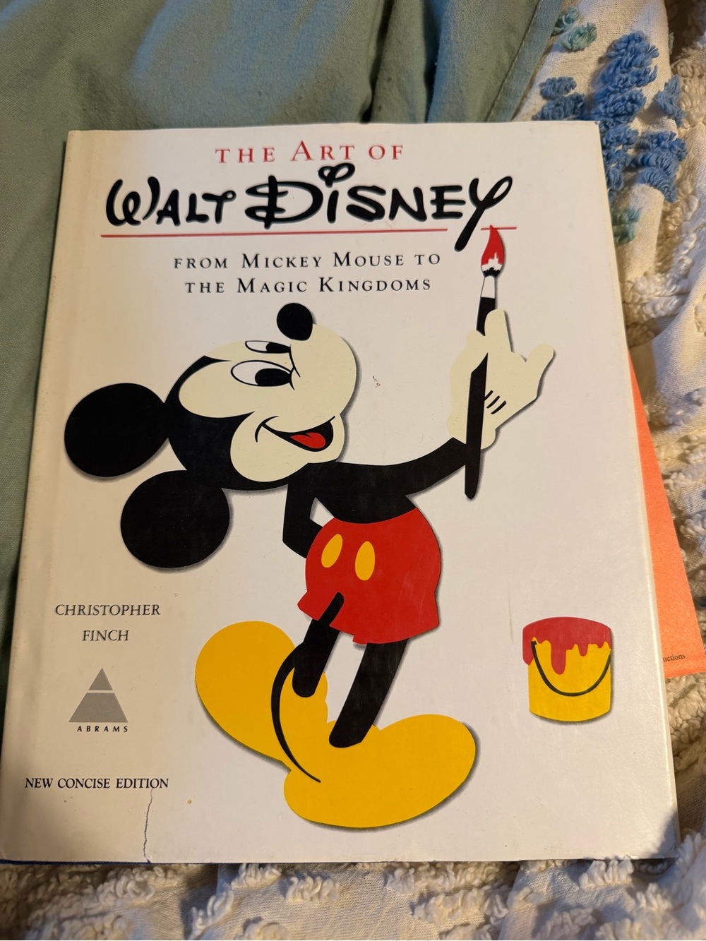 “The Art of Walt Disney:  From Mickey Mouse to the Magic Kingdoms” by Finch